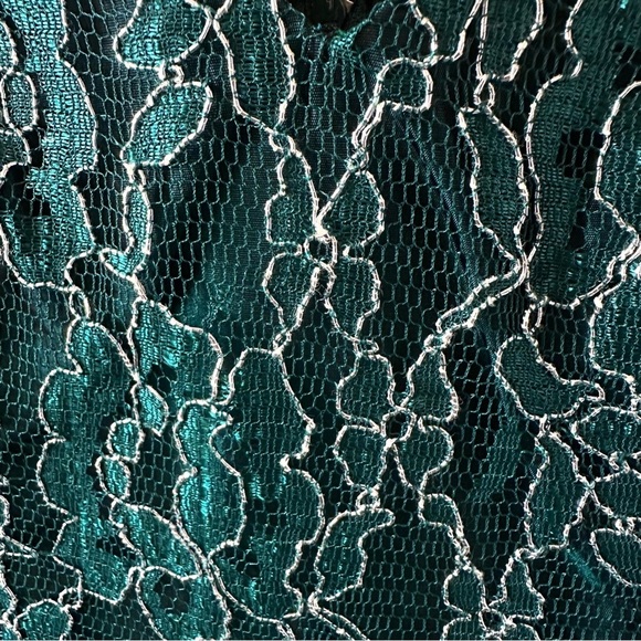 Vtg Flirtations by Alfred Angelo Sz 5/6 80s Party Dress  Homecoming Prom Formal - Picture 4 of 16